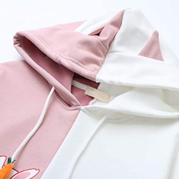 Women's long sleeve printed Pullover Hoodie - Picture 3 of 4